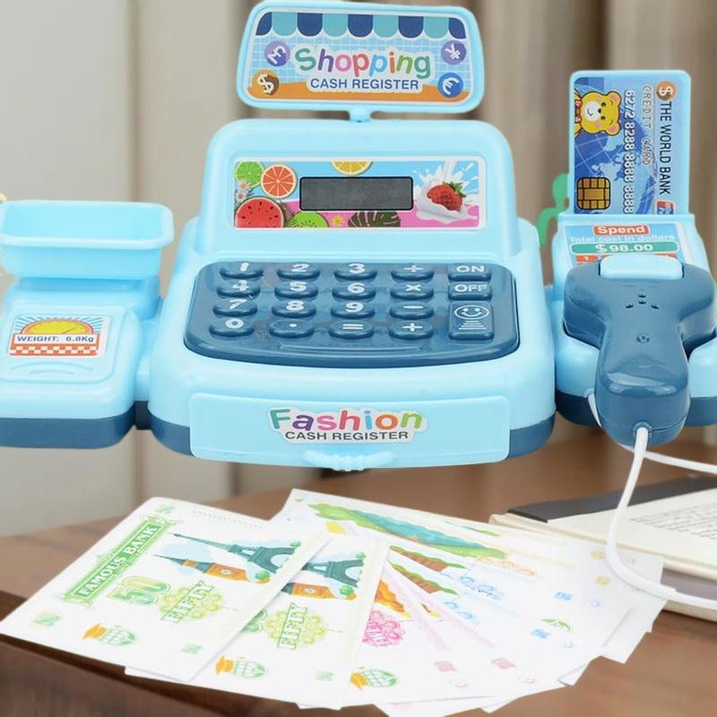 1Set Supermarket Cashier Elect - đánh giá và giá Kids Toys Shop