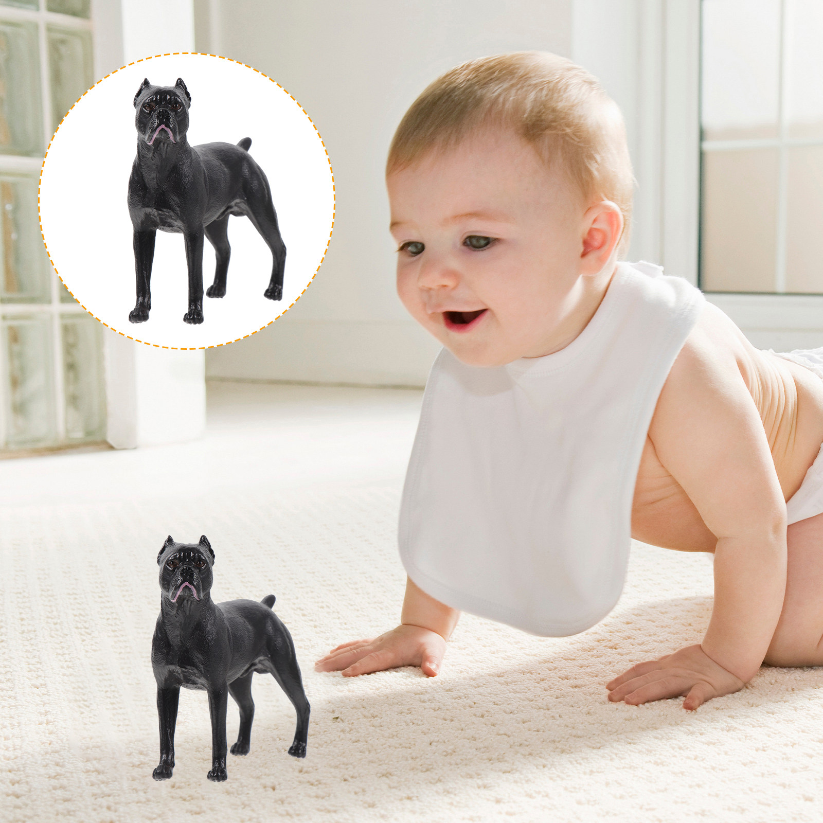 Casro Dog Simulation Figure Pl - đánh giá và giá Kids Toys Learning